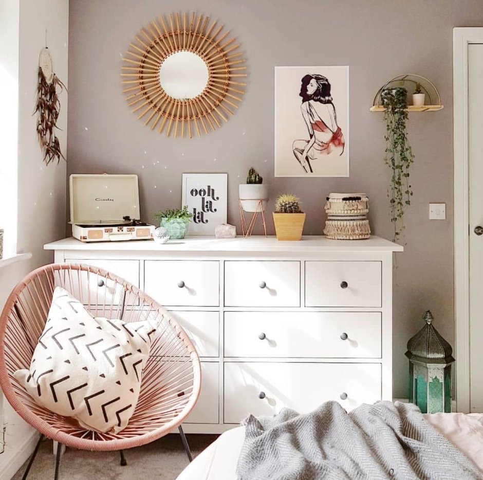 Комод икеа ХЕМНЭС декор