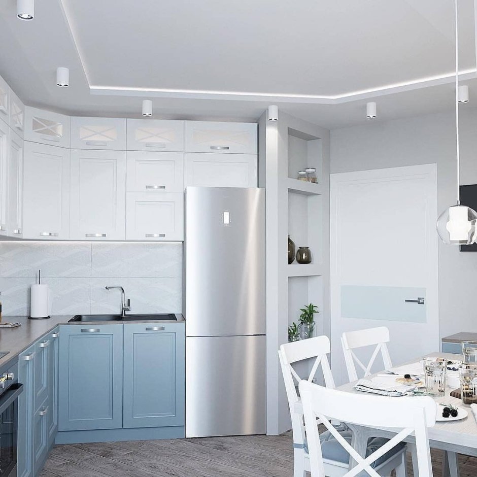 Кухня с эркером п44т Лорето