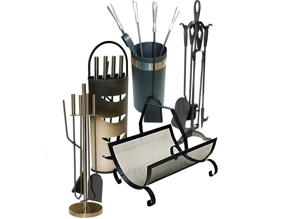 Кованый набор для камина