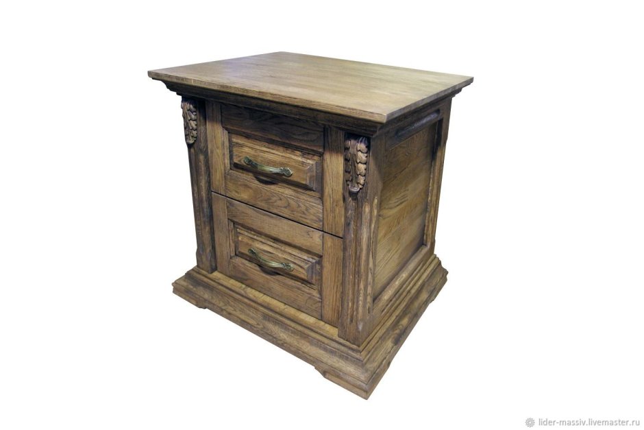 Прикроватная тумба из массива дуба