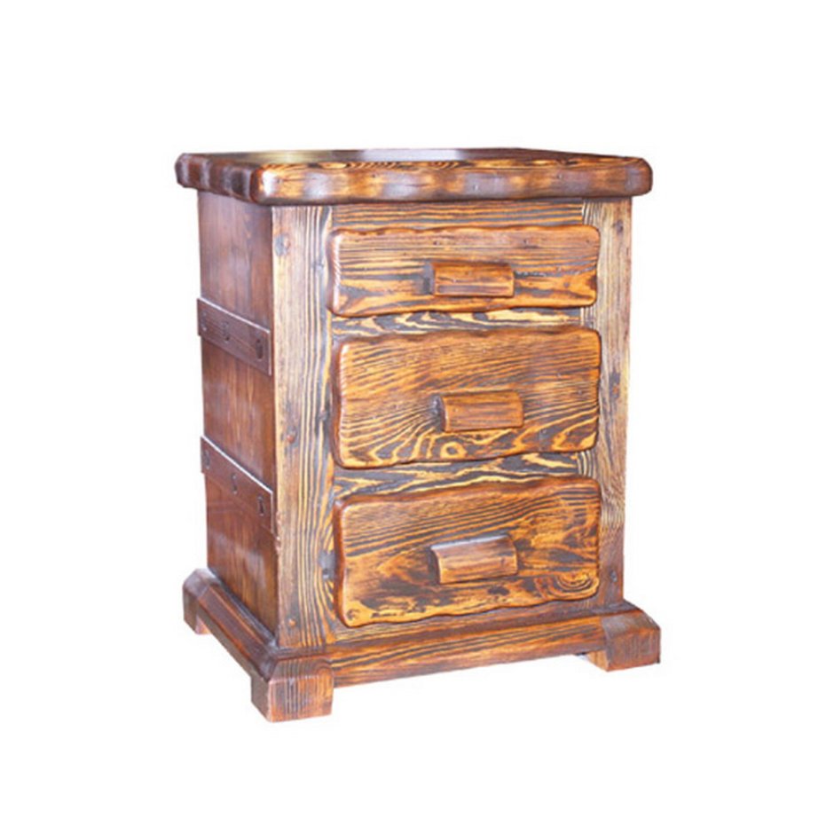Тумбочка прикроватная состаренная мебель