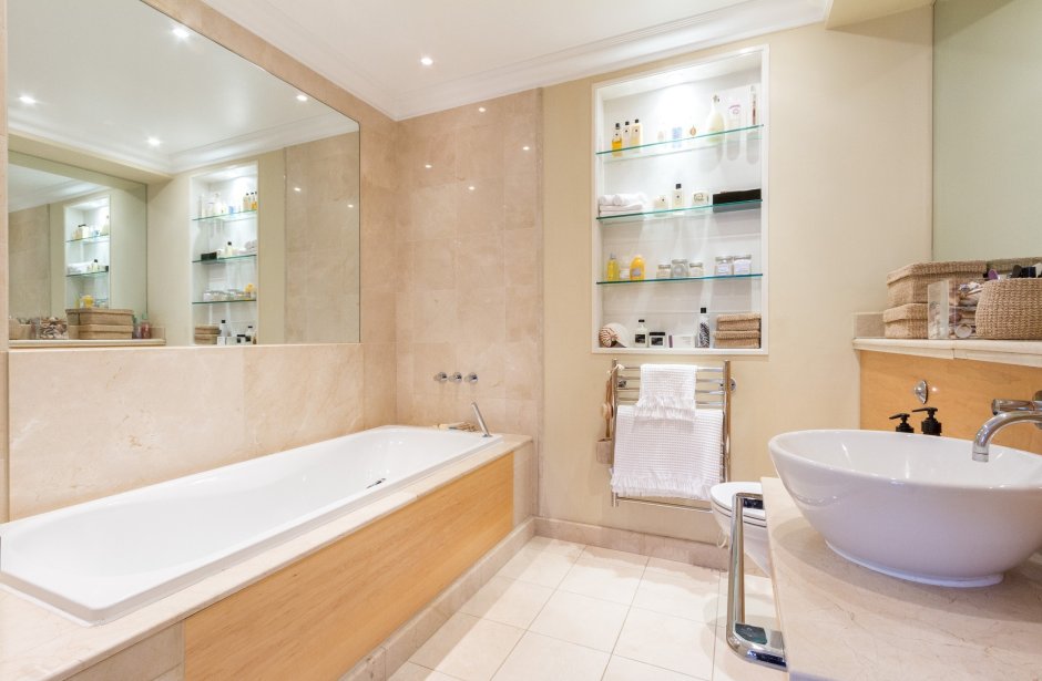 Интерьер ванной комнаты