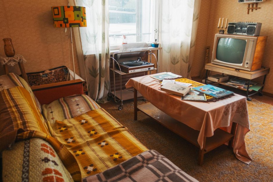 Телевизор в квартире СССР
