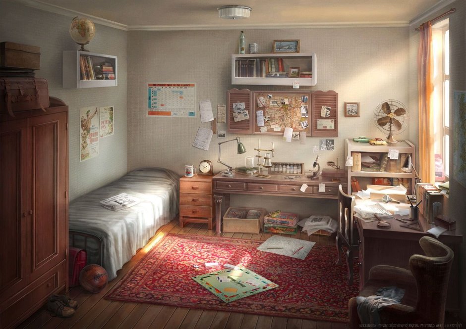 Аниме комната