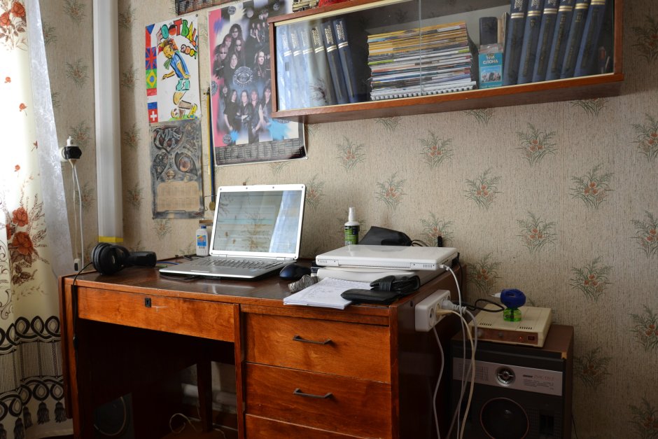 Комната советского школьника