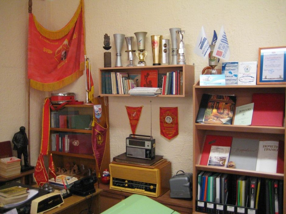 Пионерская комната в школе СССР