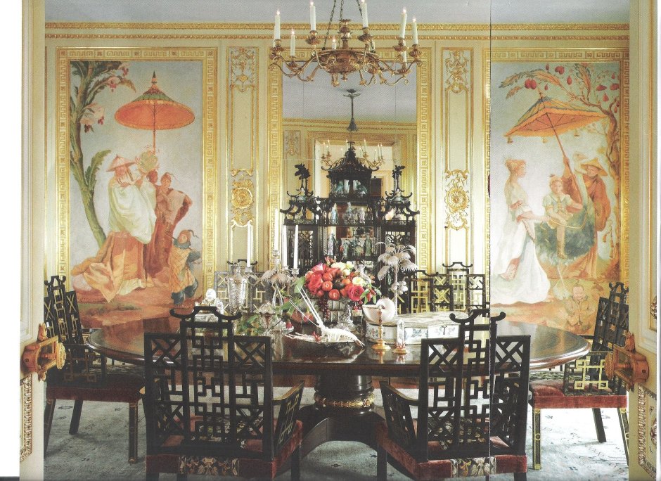 Интерьер Шинуазри Будуар