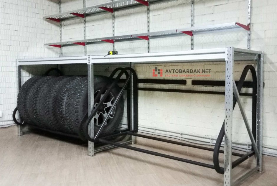 Полки в гараж своими руками