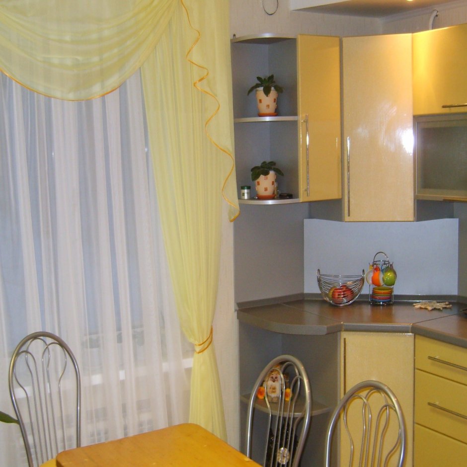 Занавески для кухни хрущевки