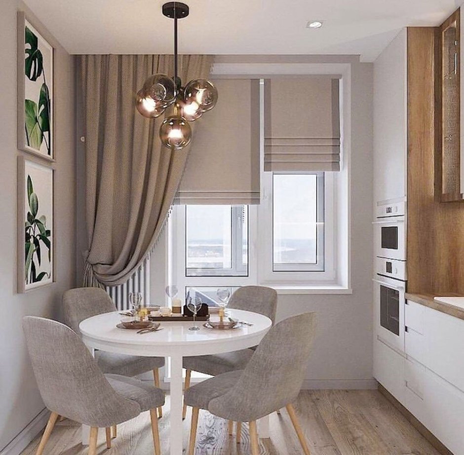 Интерьер кухни 10 кв