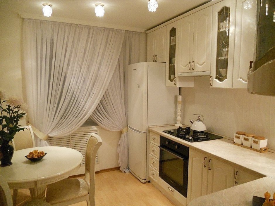 Тюль на кухню