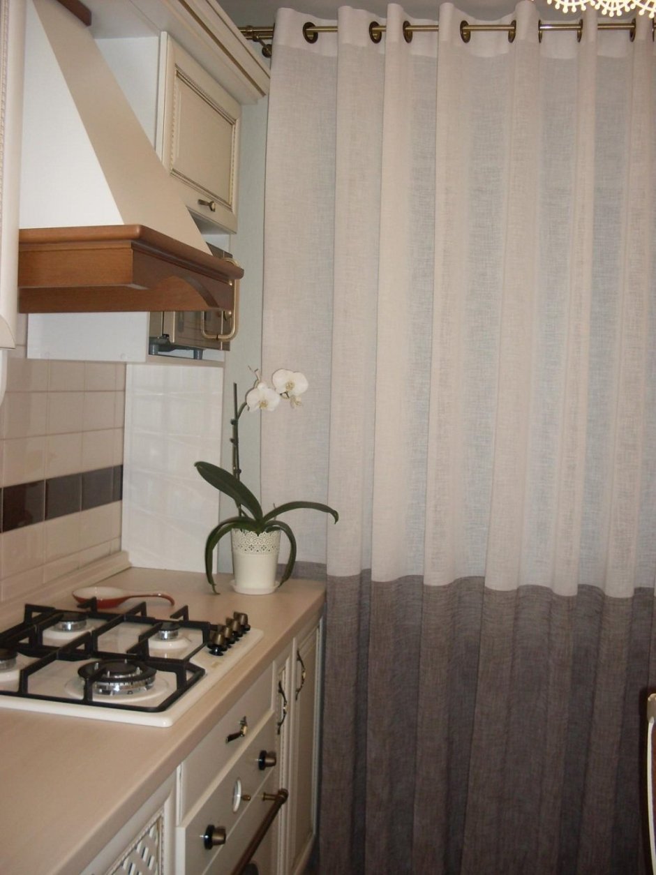 Занавески на кухню в хрущевке
