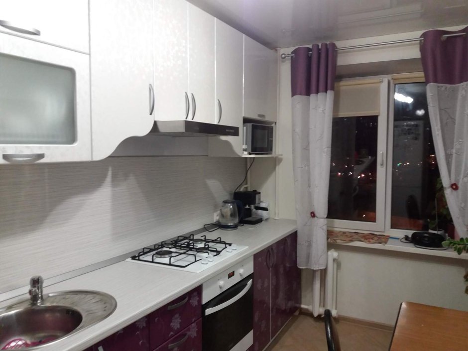 Тюль на кухню в хрущевку