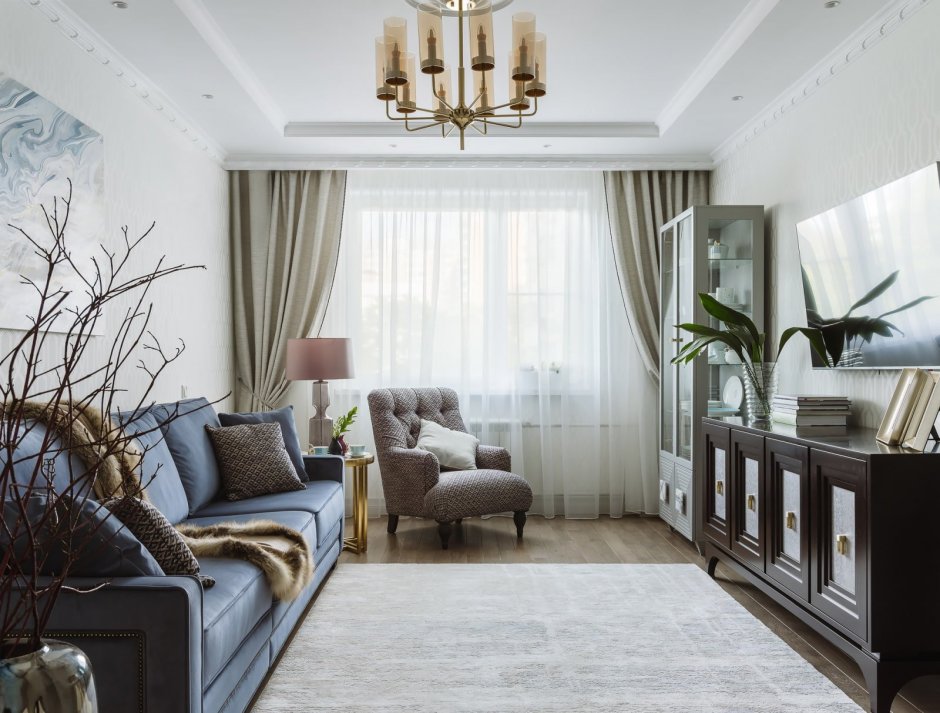 Кухня гостинная 18кв м пик