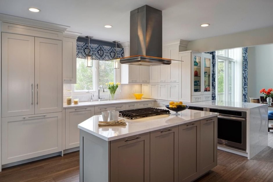 Цвет тауп в интерьере кухни