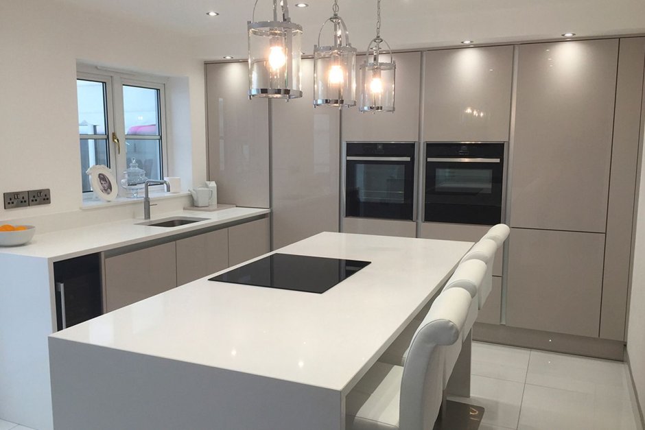 Кухня капучино Модерн