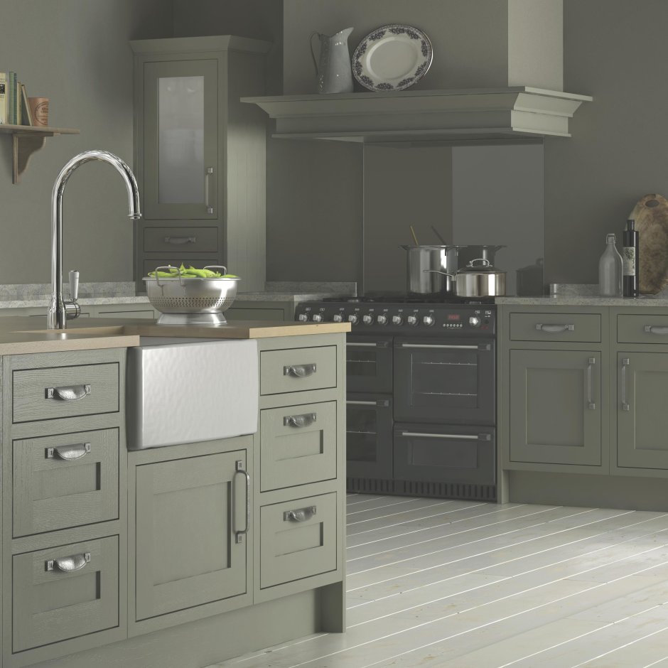 Тауп фасад кухни