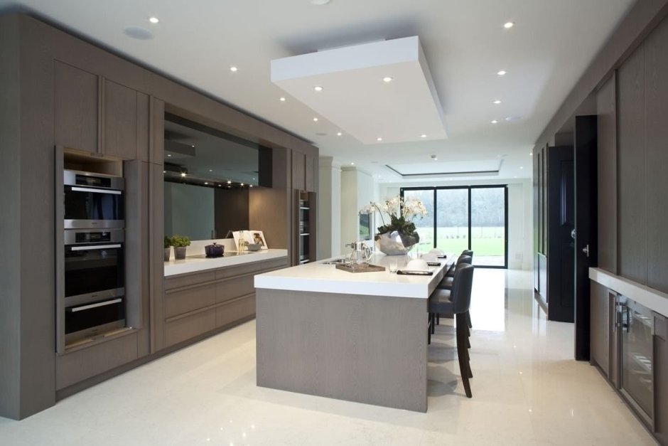 Тауп в интерьере кухни