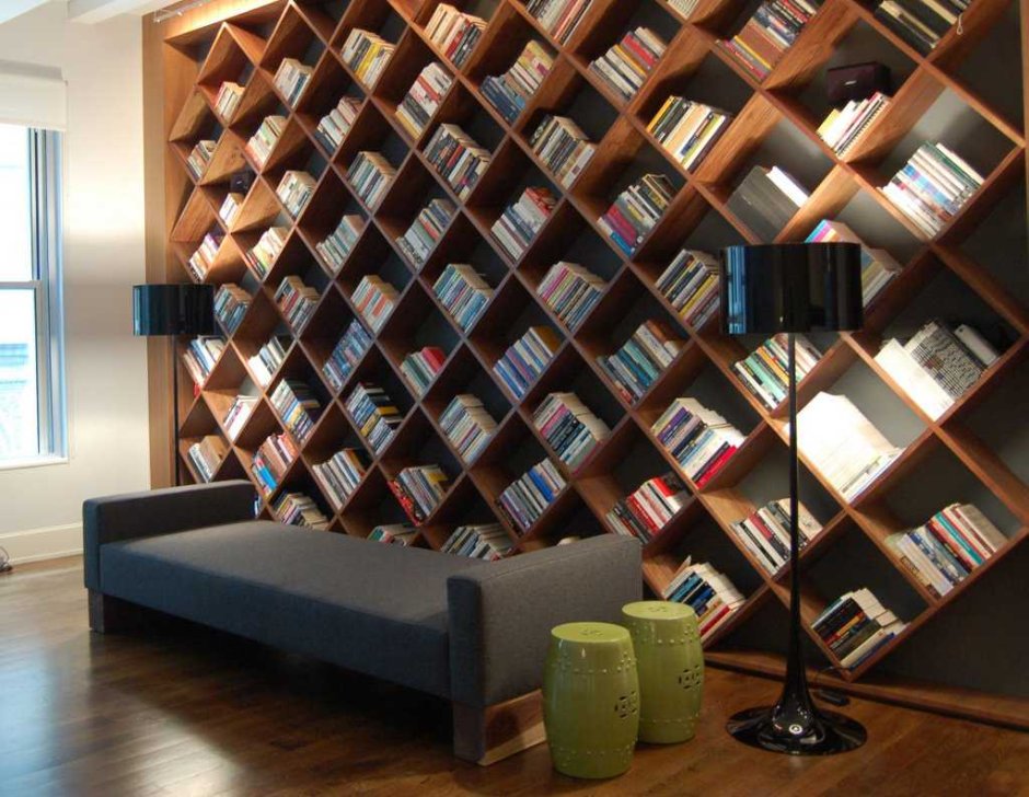Модульная библиотека в современном стиле