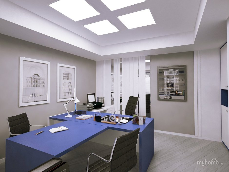 Цвет стен в офисе