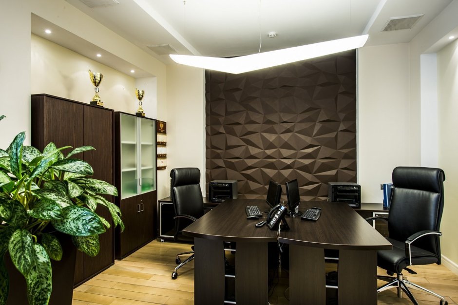 Цвет стен в кабинете