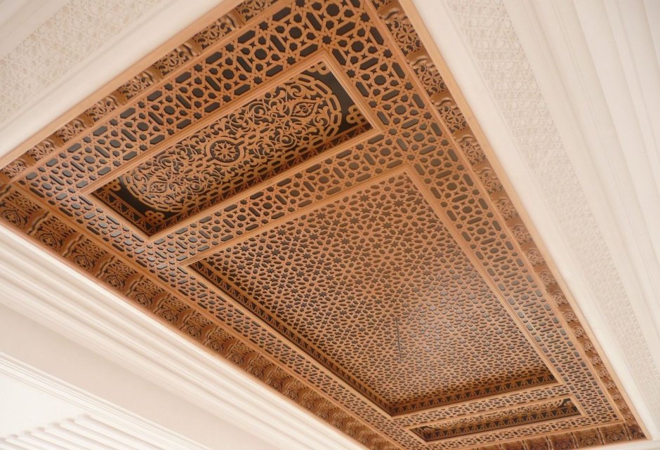 Кессонный потолок арабский стиль