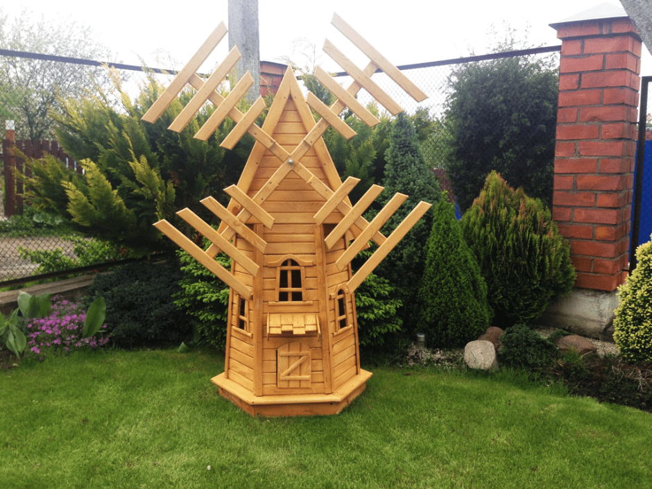 Мельница декоративная для сада