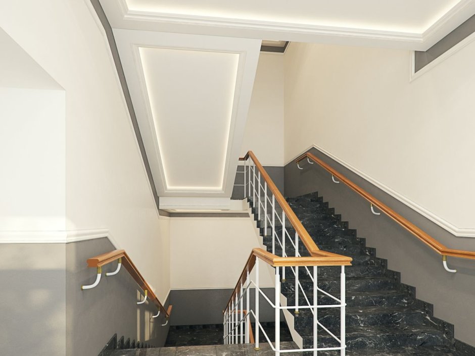 Ступеньки в подъезде