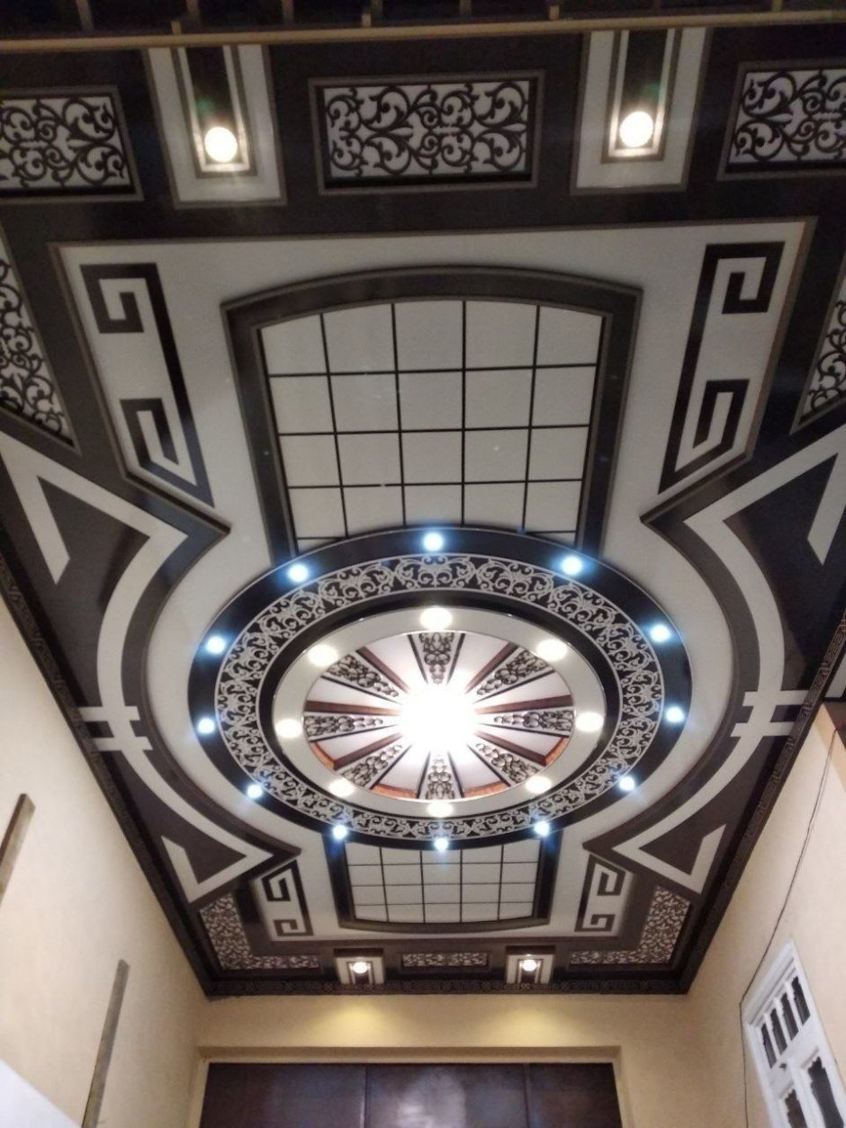 Потолок гипсокартон фигурный