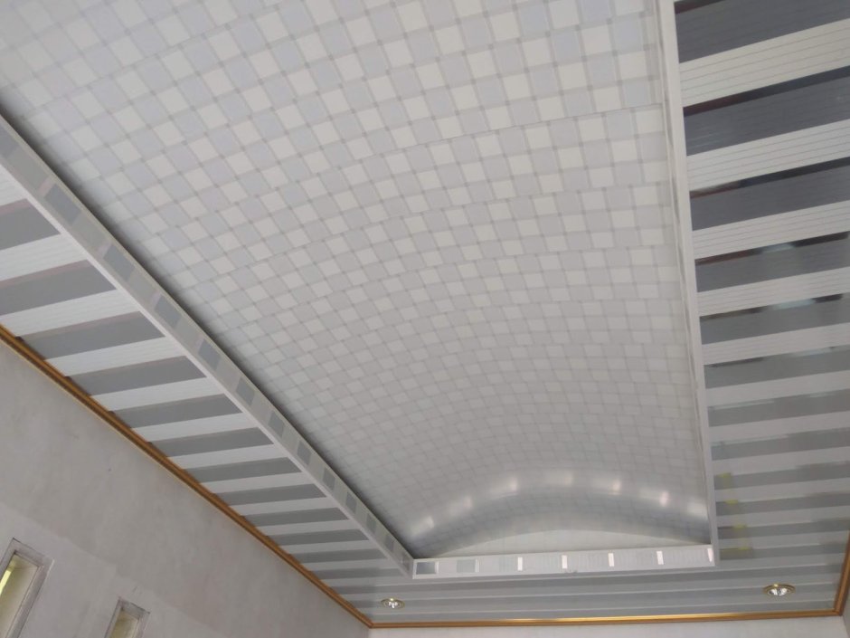 Двухъярусные гипсокартонные потолки