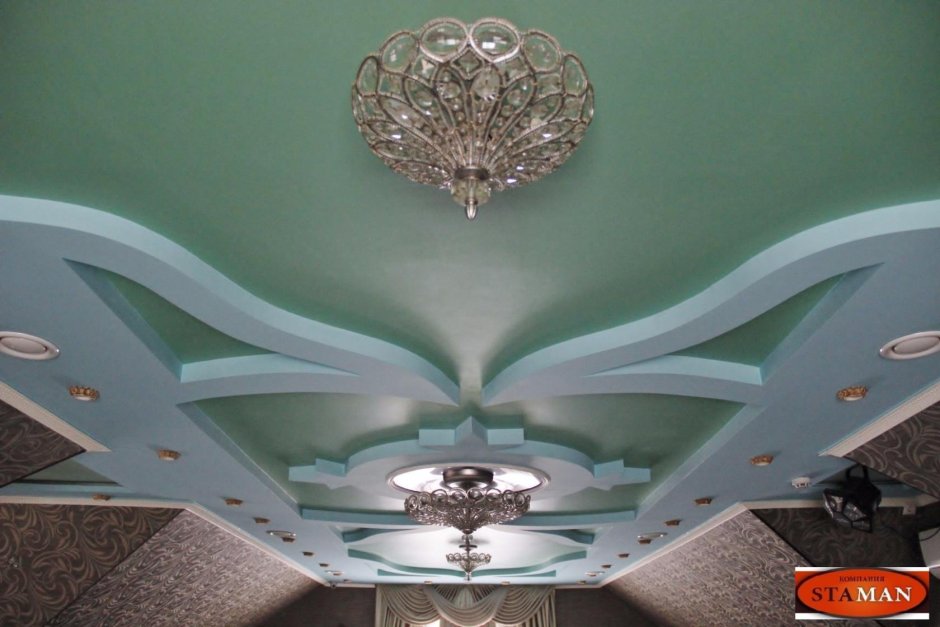 Красивые потолки из гипсокартона