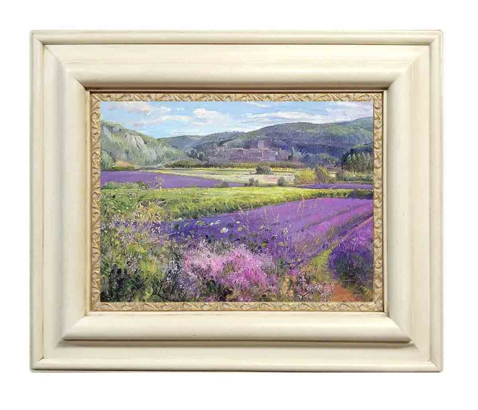 «Тосканский пейзаж» (1473, галерея Уффици)