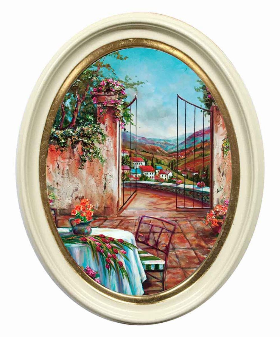 Картины в раме натуральное дерево