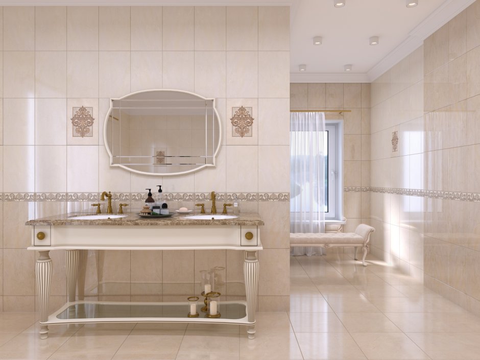 Плитка Marseillaise бежевый капитоне