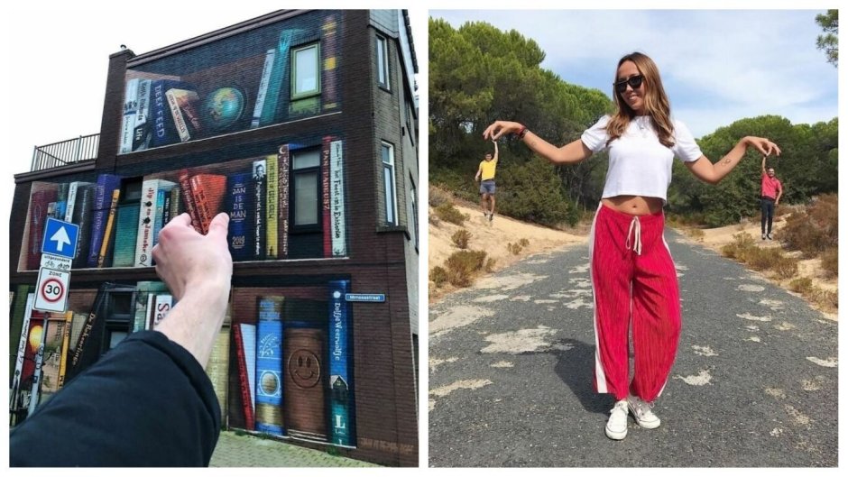 Иллюзия фотосессия