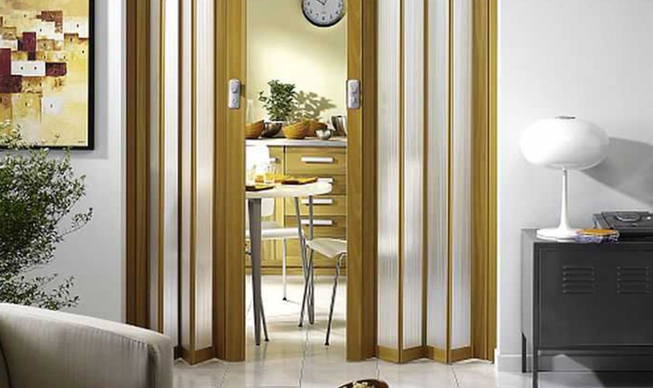 Двери гармошка 64 ПВХ В Леруа Мерлен