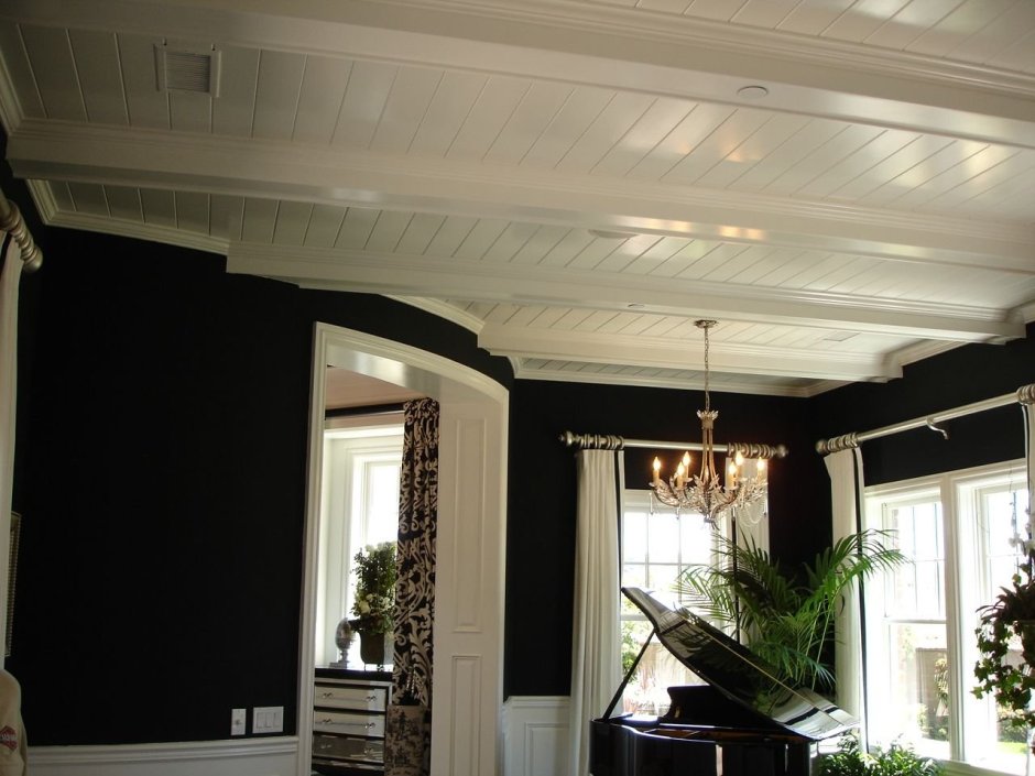 Потолок с ригелями дизайнерский