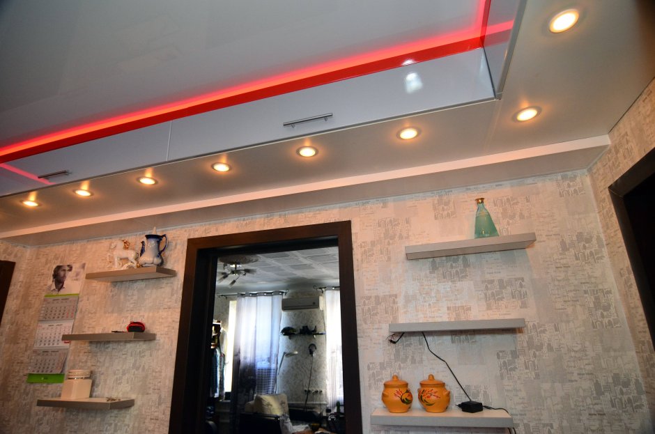 Балка на потолке