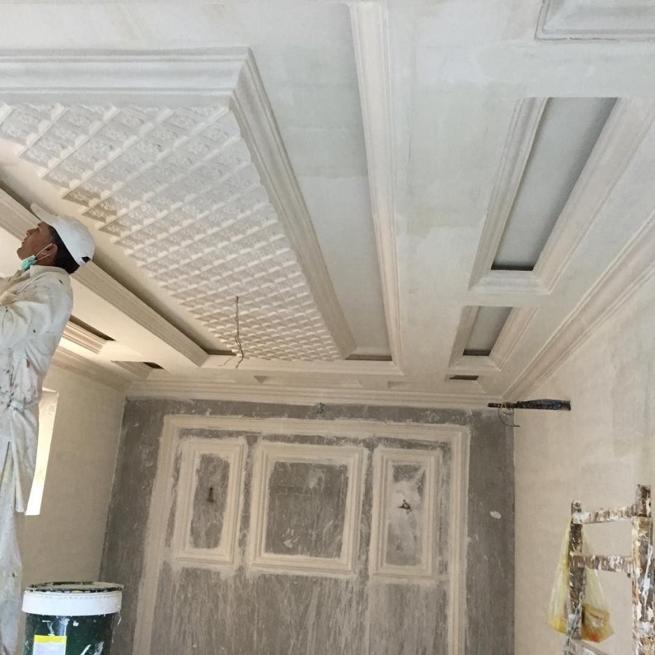 Имитация балок в квартире