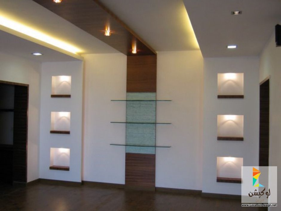 Потолок в кухне-гостиной