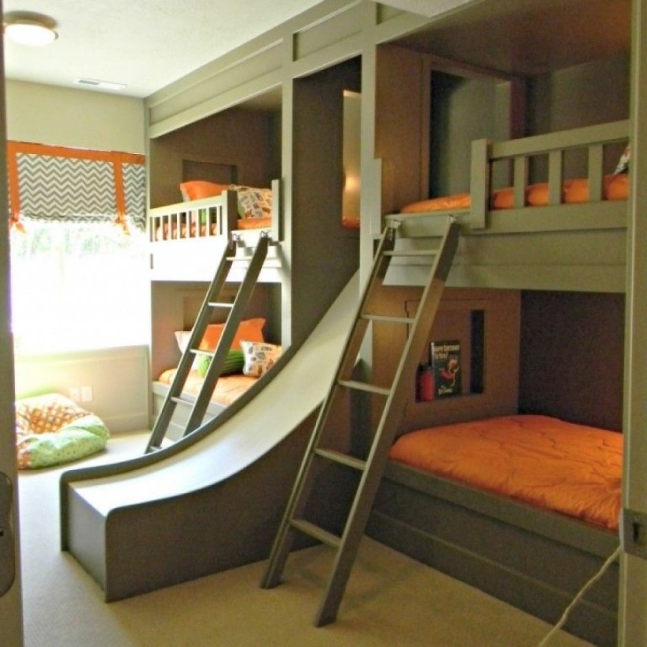 Спальня для шестерых детей