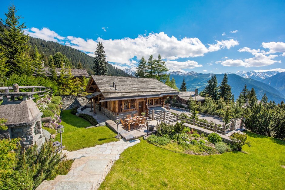 Дом Шале в Швейцарии Вербье