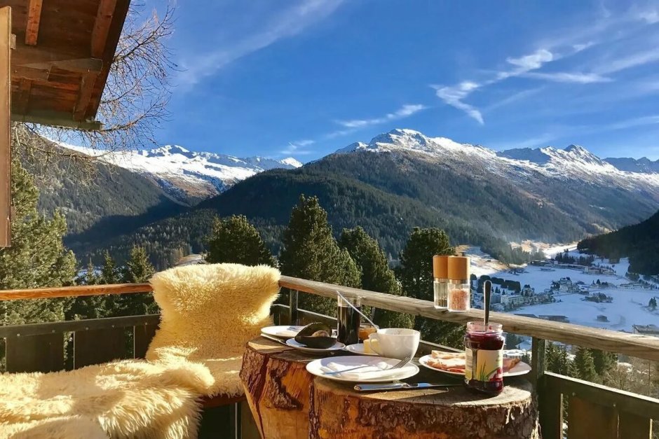 Доломитовые Альпы Австрия Шале