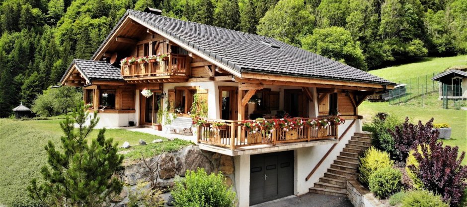 Вилла Vals в горах Швейцарии