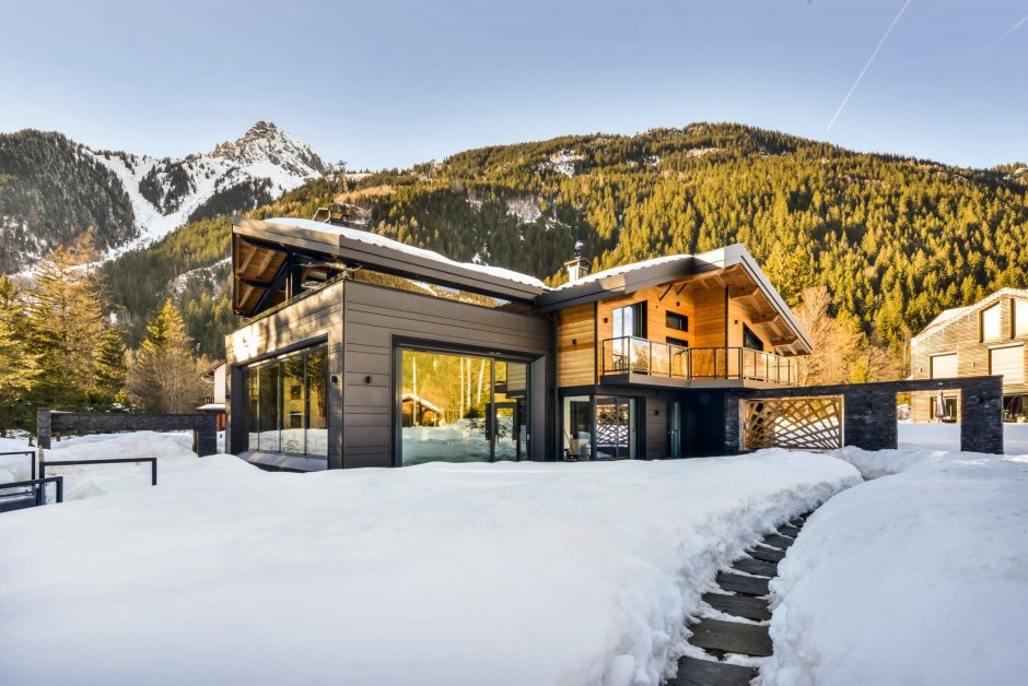 Шале во французских Альпах