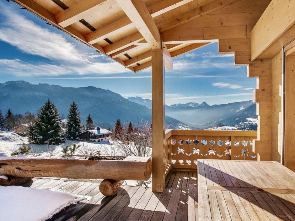 Шалле а горах интерьер