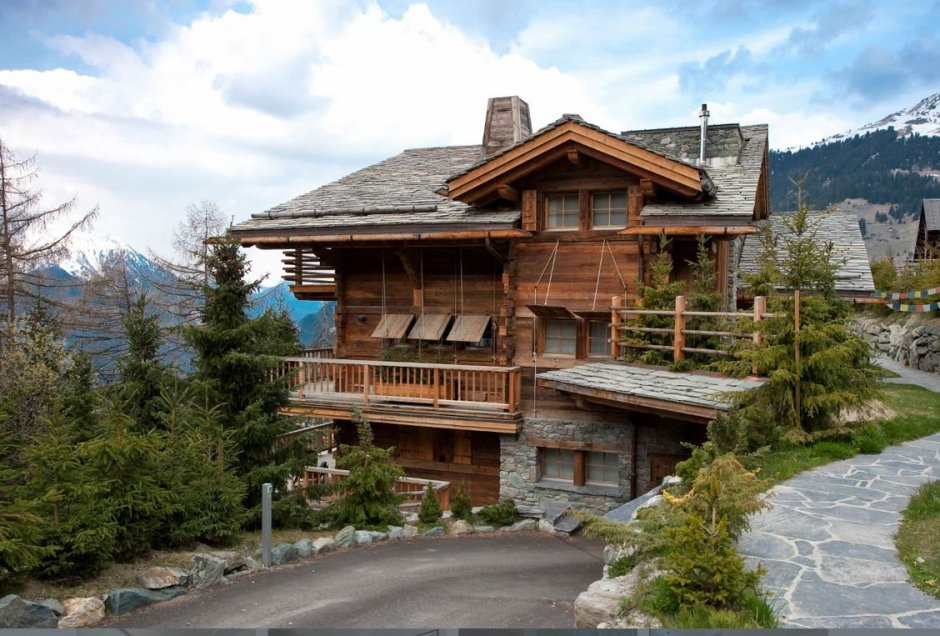 Дом Шале бассейн в США