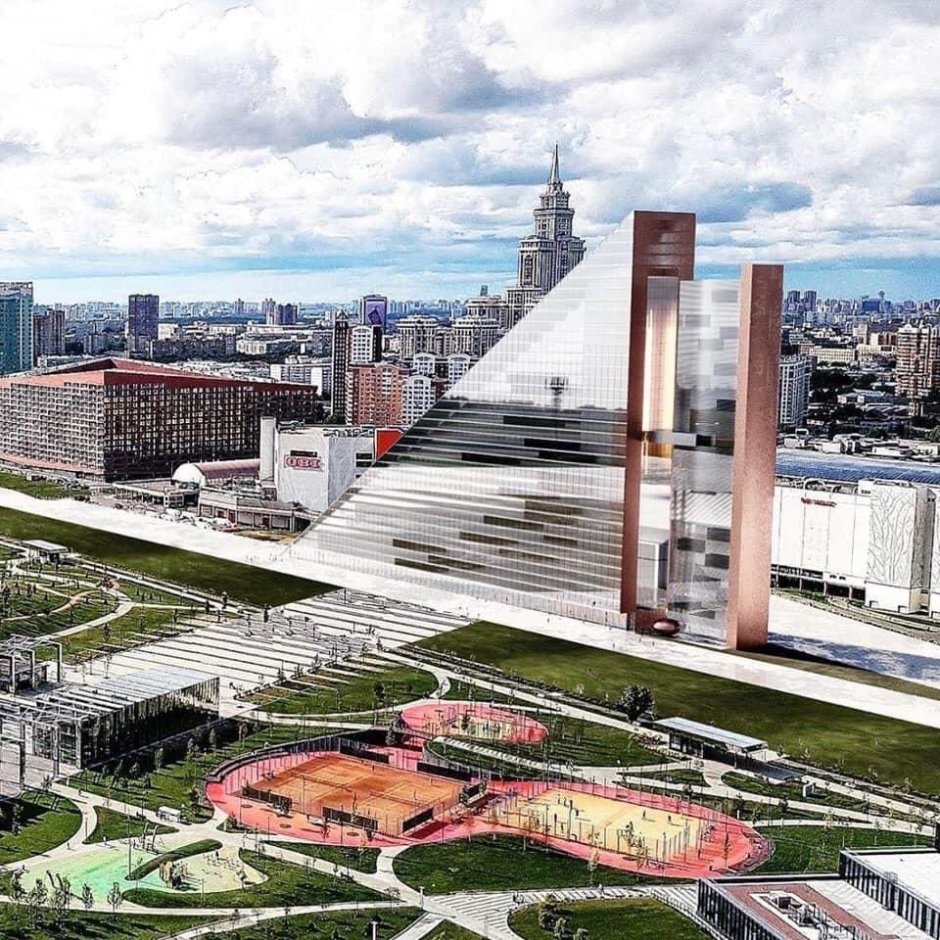 Скейт парк на Ходынке