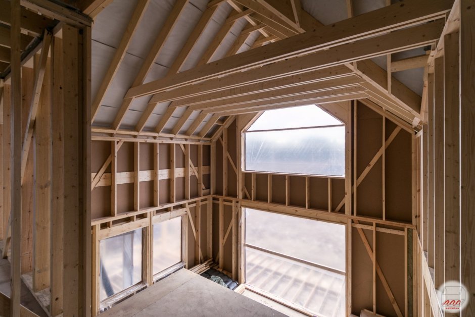 Стропильная система гарнхаус