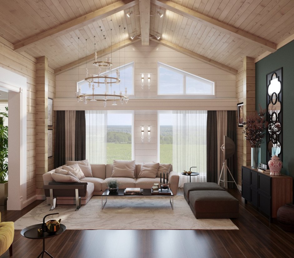 Дом из клееного бруса Нида